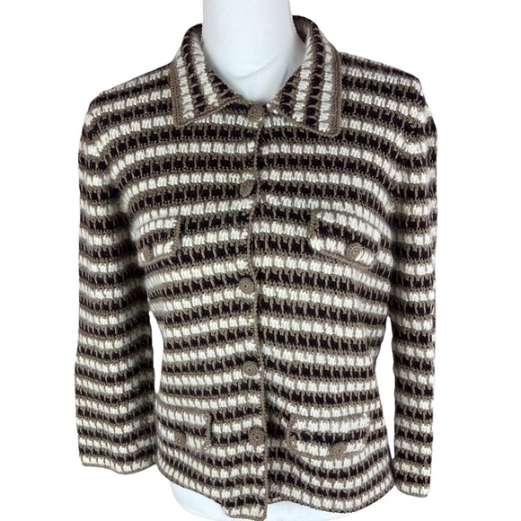 Vintage Austin Reed Knit Jacket - Picture 1 of 9